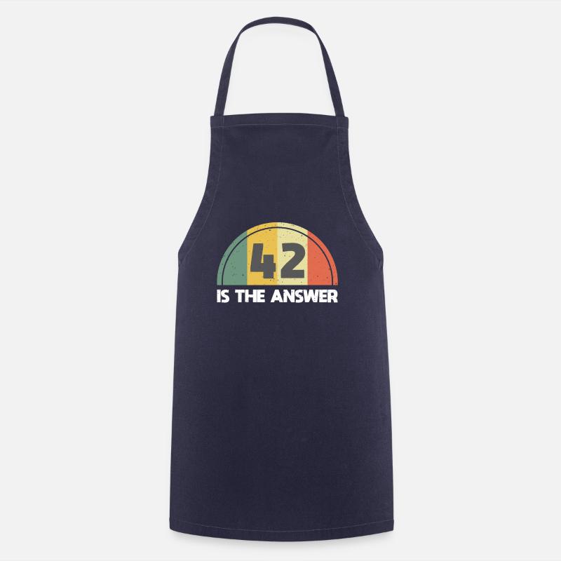 Answer 42 - Cooking Apron - navy