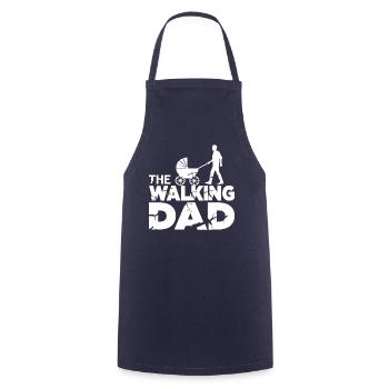 Le cadeau de papa de chemise de papa qui marche - Tablier de cuisine - marine - Devant - AI Model Male 185 dark (185cm)