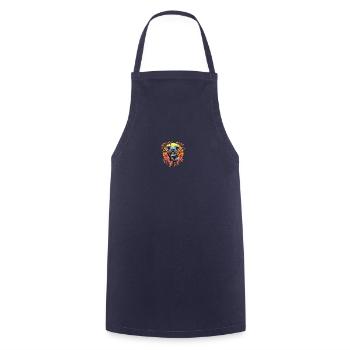 Koala - Tablier de cuisine - marine - Devant - AI Model Male 185 dark (185cm)