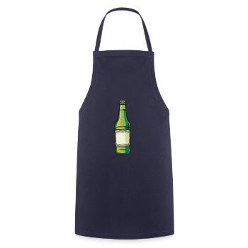 bouteille de bière icône de consommation de bière - Tablier de cuisine - marine - Devant - AI Model Male 185 dark (185cm)