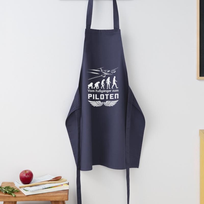 Pilot Piloten Evolution Geschenk Kochschürze