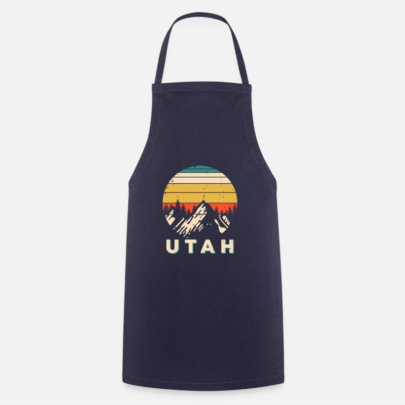 Utah - Tablier de cuisine - marine