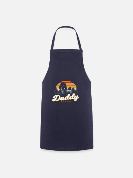 Papa seit 2019 - Kochschürze - Navy