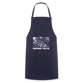 Sound engineering - Cooking Apron - navy - Front - AI Model Male 185 dark (185cm)