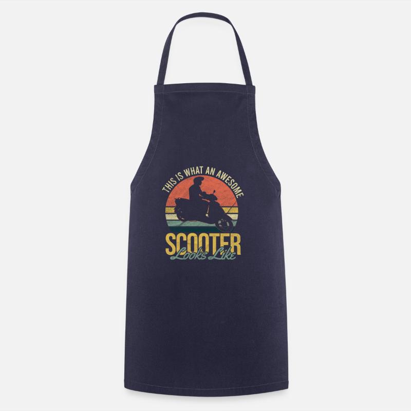 Scooter - Cooking Apron - navy