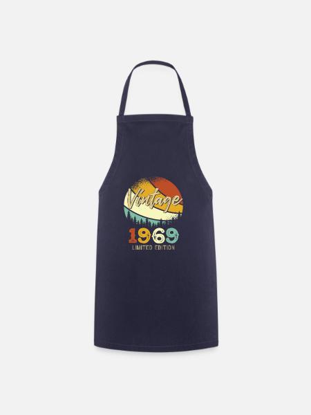 Vintage 1969 Limité - Tablier de cuisine - marine