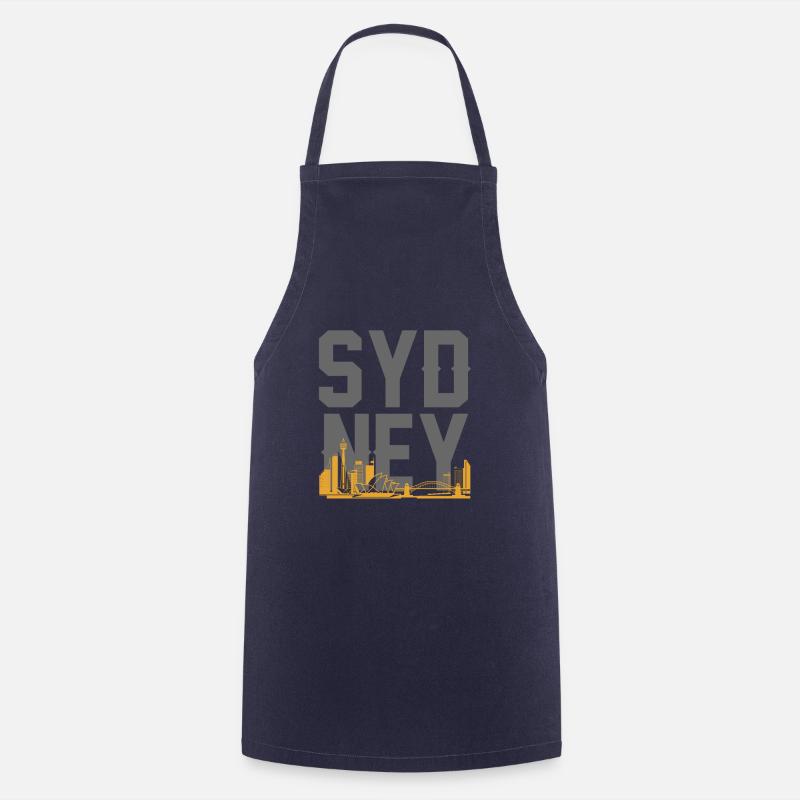 Australia Sydney - Cooking Apron - navy