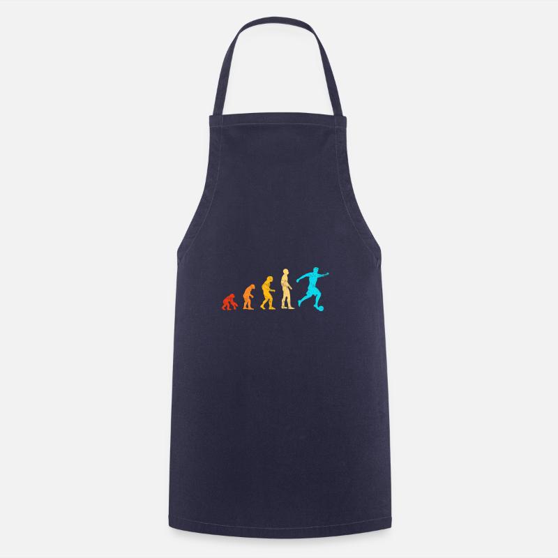 Football evolution - Cooking Apron - navy