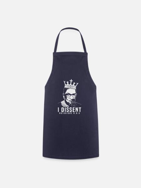 I Dissent RBG - Kochschürze - Navy