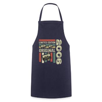 Vintage 2006 - Retro Birthday Quote 2006 - Cooking Apron - navy - Front - AI Model Male 185 dark (185cm)