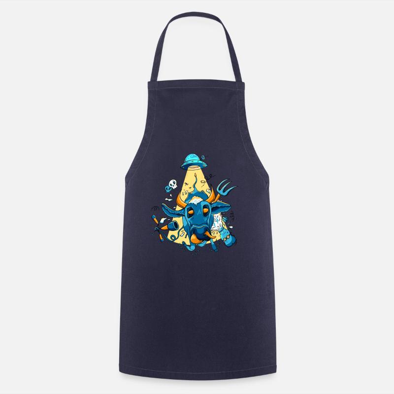 Alien Milk - Kochschürze - Navy