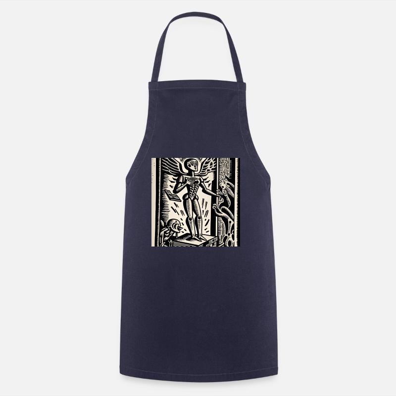 Eureka! - Cooking Apron - navy