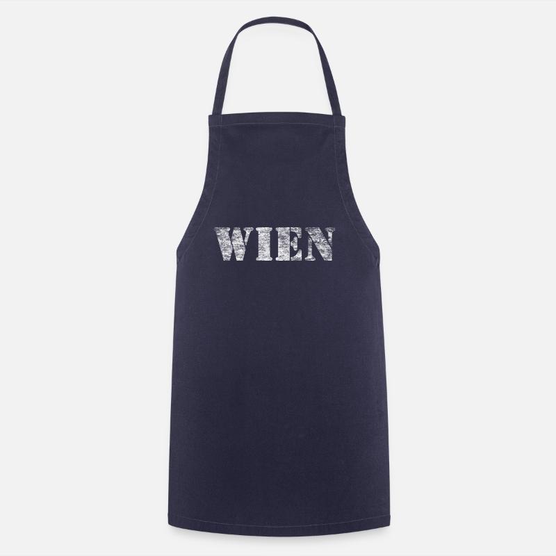 WIEN - Cooking Apron - navy