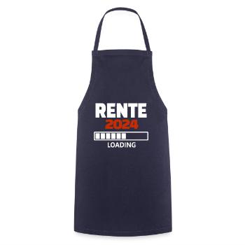 Rente 2024 loading - Kochschürze - Navy - Vorne - AI Model Male 185 dark (185cm)