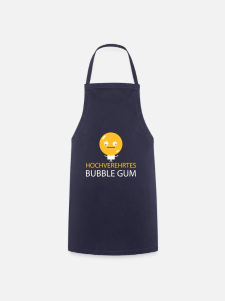Kaugummi mit Publikum - Kochschürze - Navy