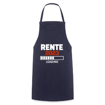 Rente 2023 loading - Kochschürze - Navy - Vorne - AI Model Male 185 dark (185cm)