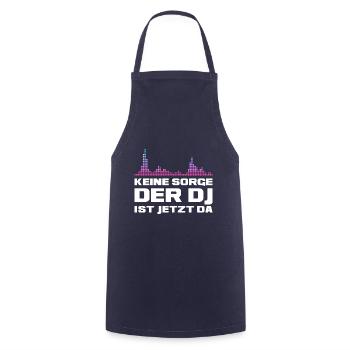 Keine Sorge Der DJ ist da Musikmixer Dj Geschenk - Kochschürze - Navy - Vorne - AI Model Male 185 dark (185cm)
