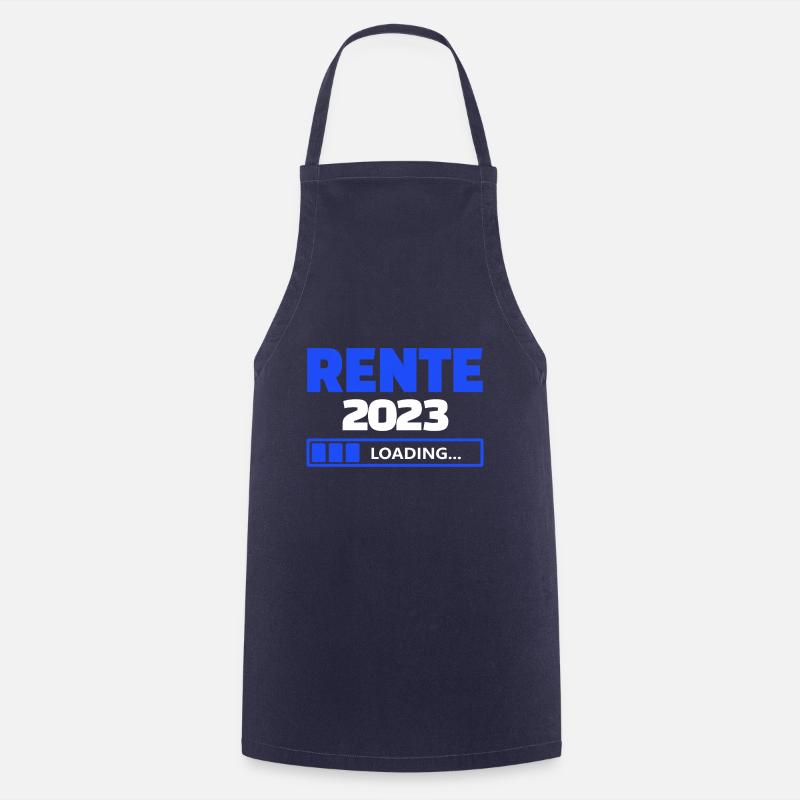 Rente 2023 loading - Kochschürze - Navy