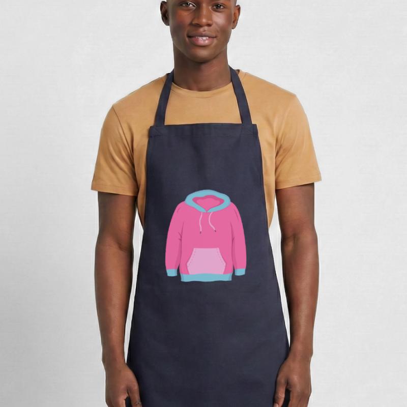 Pinker Pulli Pullover Kochschürze