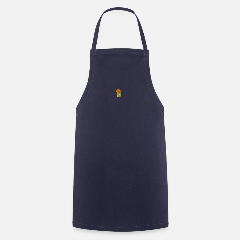 Patte de chat - Tablier de cuisine - marine