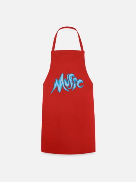 Music - Kochschürze - Rot