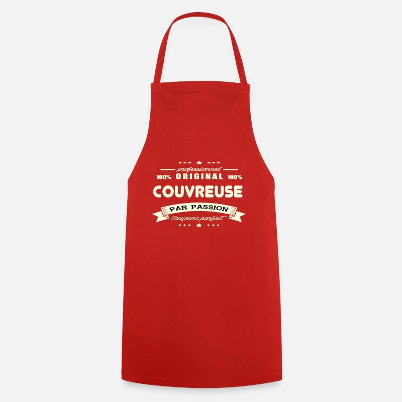 Couvreuse Original - Tablier de cuisine - rouge