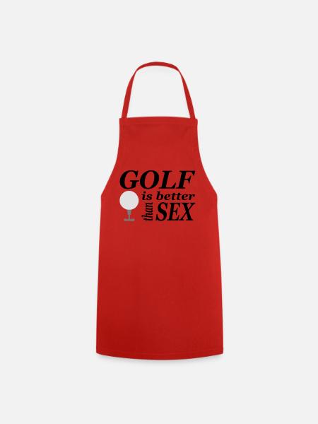 golf - Kochschürze - Rot