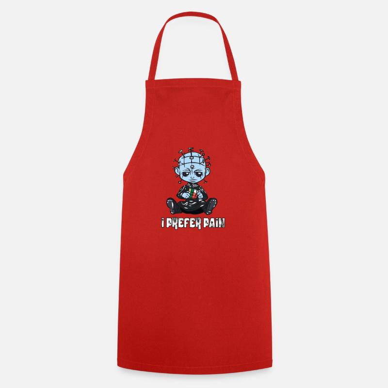 Pinhead Hellraiser Halloween - Tablier de cuisine - rouge