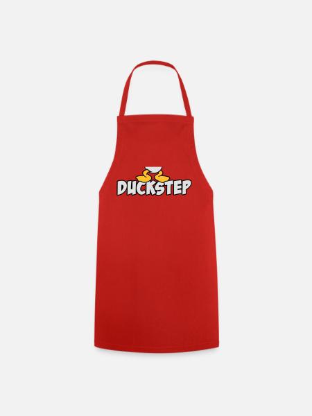 Duckstep (Dubstep) - Cooking Apron - red