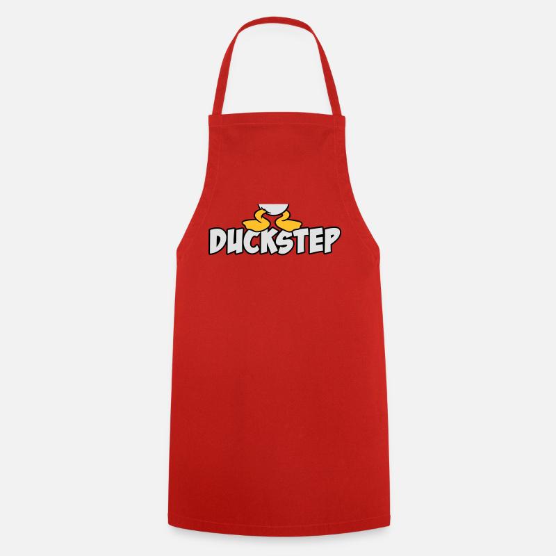 Duckstep (Dubstep) - Cooking Apron - red