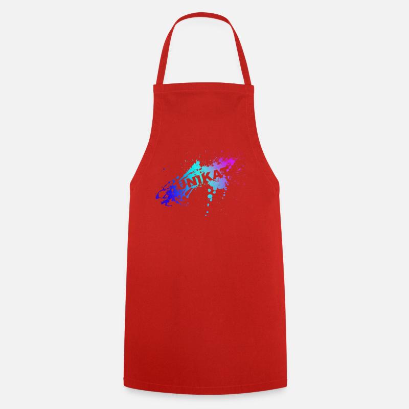 UNIQUE - Cooking Apron - red