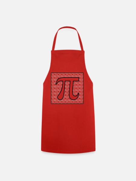 Pi 2 - Kochschürze - Rot