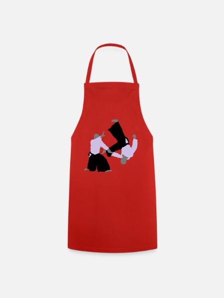 aikido - Tablier de cuisine - rouge