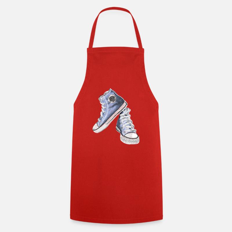sneakers - Tablier de cuisine - rouge