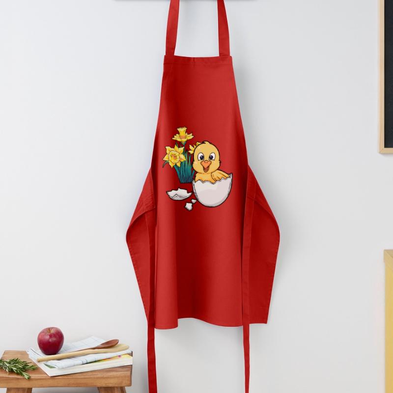 Joyeux Easter Chicks Easter Egg Kids Bébé Chick Egg Egg Tablier de cuisine