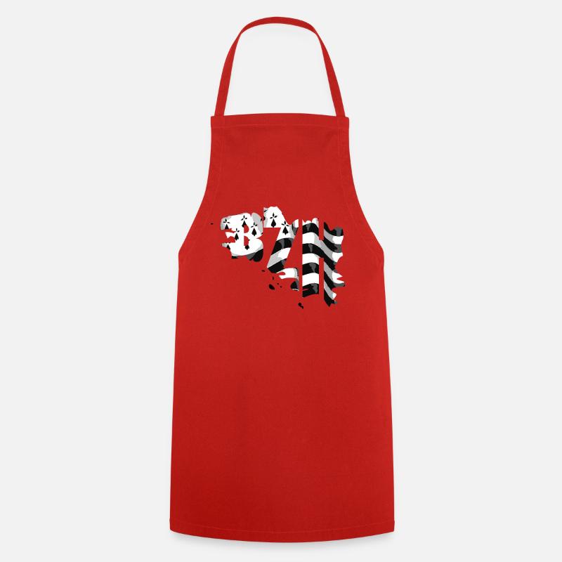 BZH - Tablier de cuisine - rouge