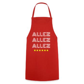 Liverpool Liverpool Liverpool Liverpool Liverpool - Cooking Apron - red - Front - AI Model Male 185 dark (185cm)