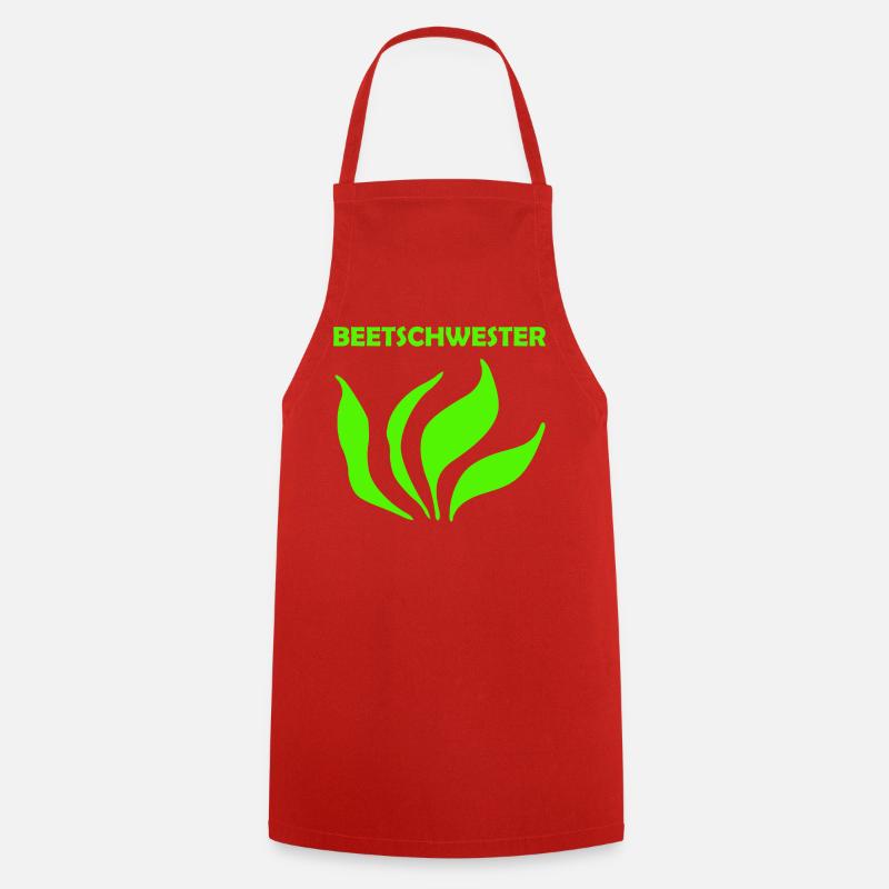 Beetschwester - Kochschürze - Rot