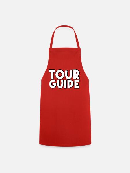 tour guide - Kochschürze - Rot
