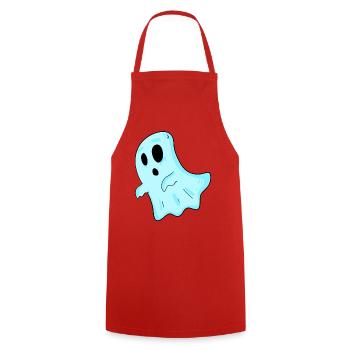Spirit - Cooking Apron - red - Front - AI Model Male 185 dark (185cm)
