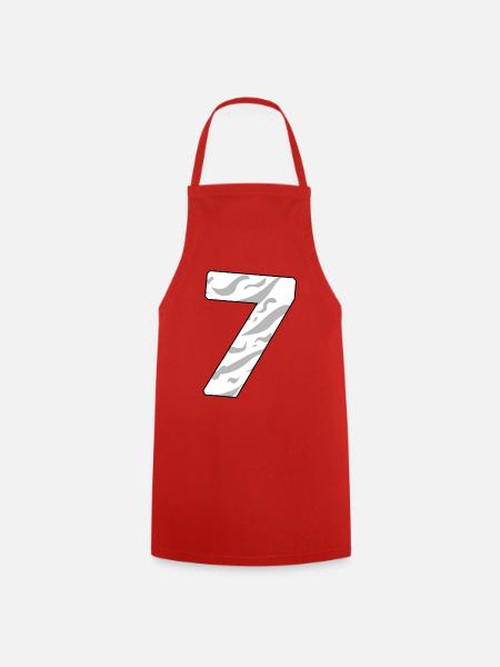 7 - Kochschürze - Rot