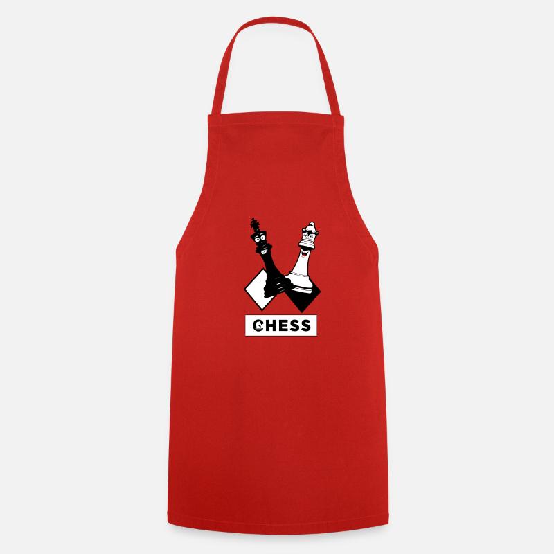 Chess - Tablier de cuisine - rouge