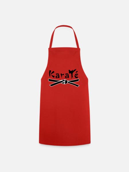 Karate - Kochschürze - Rot