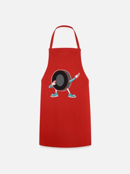 Eishockey - Kochschürze - Rot
