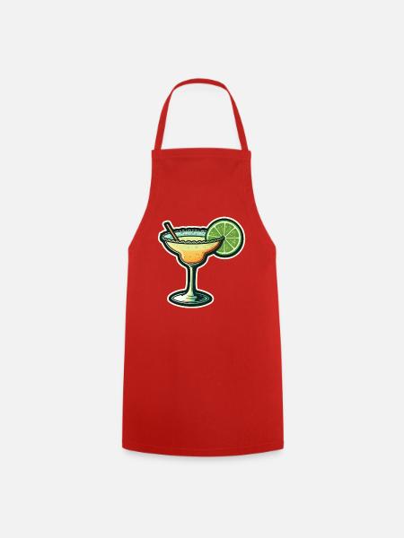 Margarita Cocktail - Kochschürze - Rot