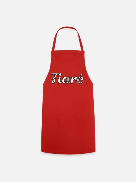 Tiaré - Kochschürze - Rot