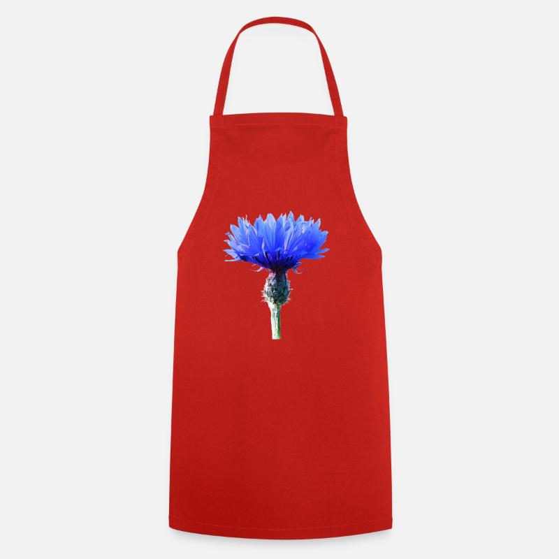 Bleuet - Tablier de cuisine - rouge