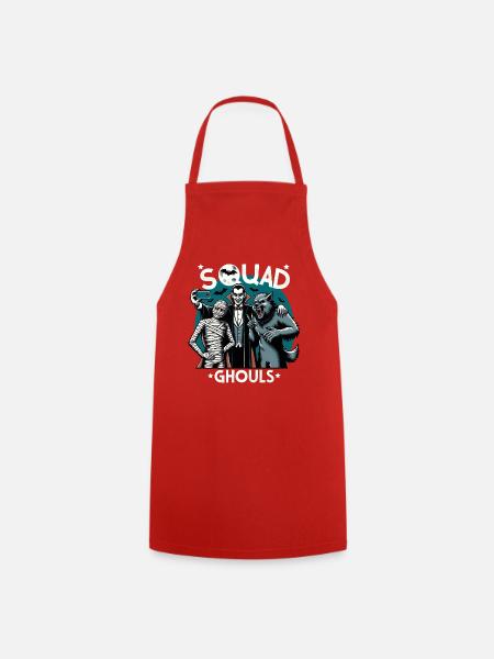 Squad Ghouls - Kochschürze - Rot