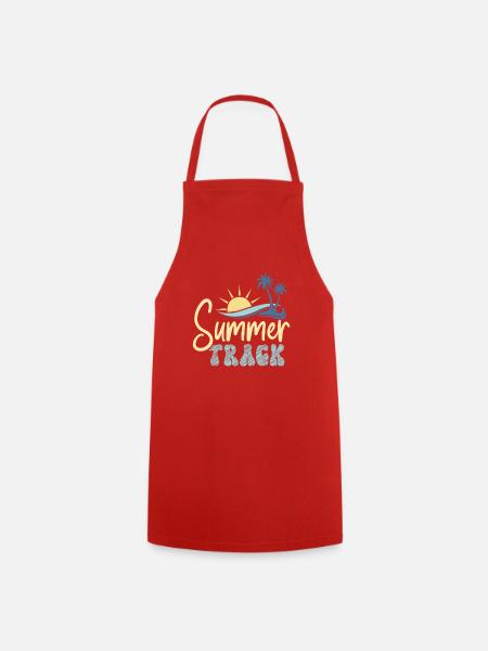 Sommerstrecke - Kochschürze - Rot