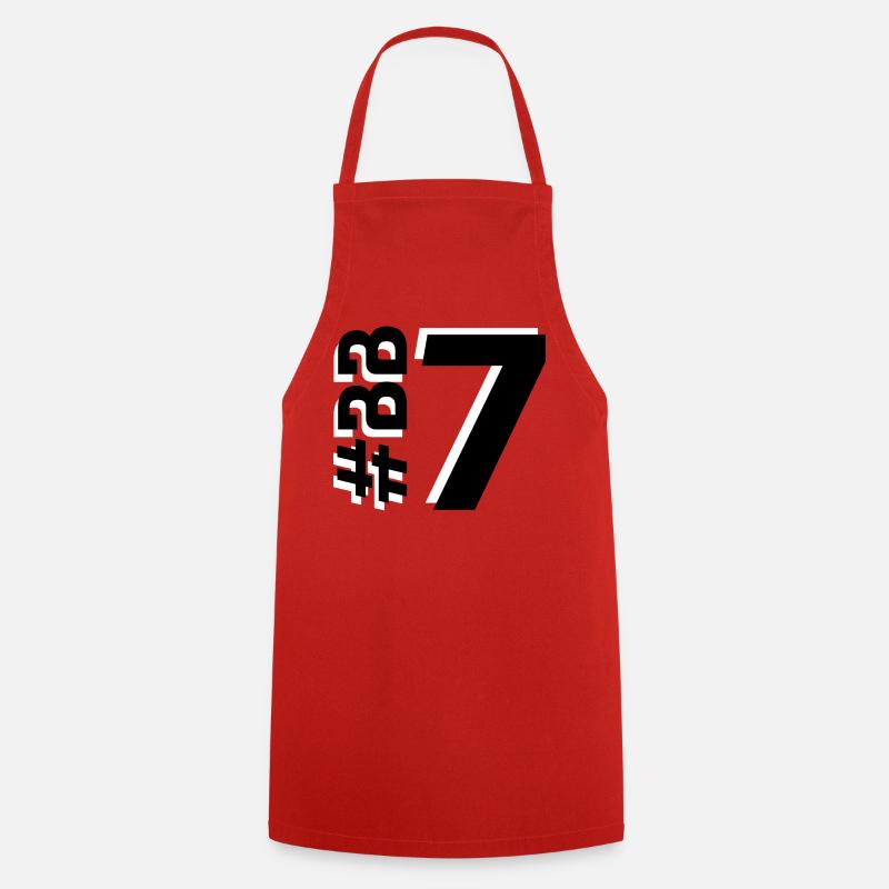 BB7 - Tablier de cuisine - rouge